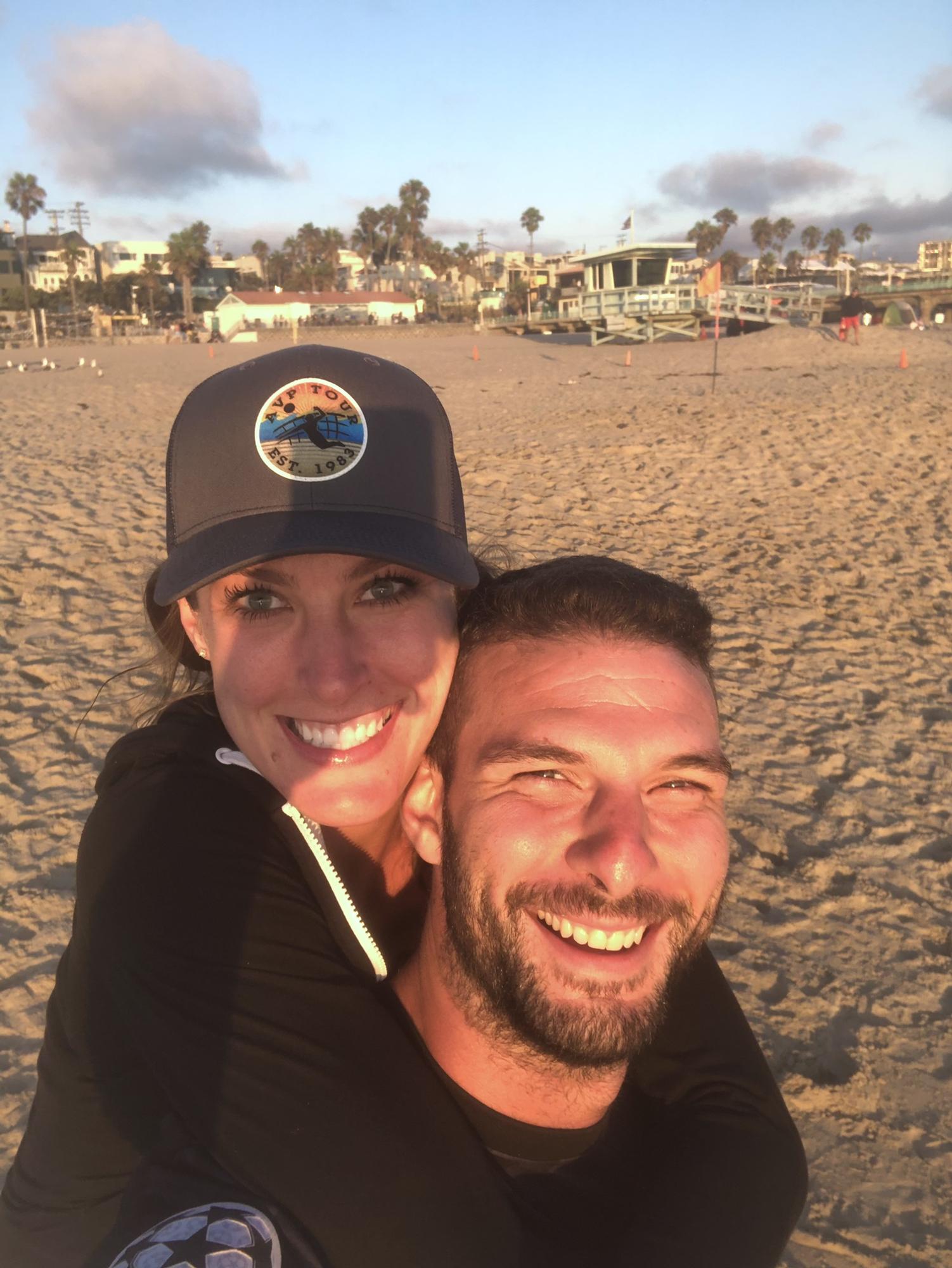 Of course we caught a few good California sunsets while we were there