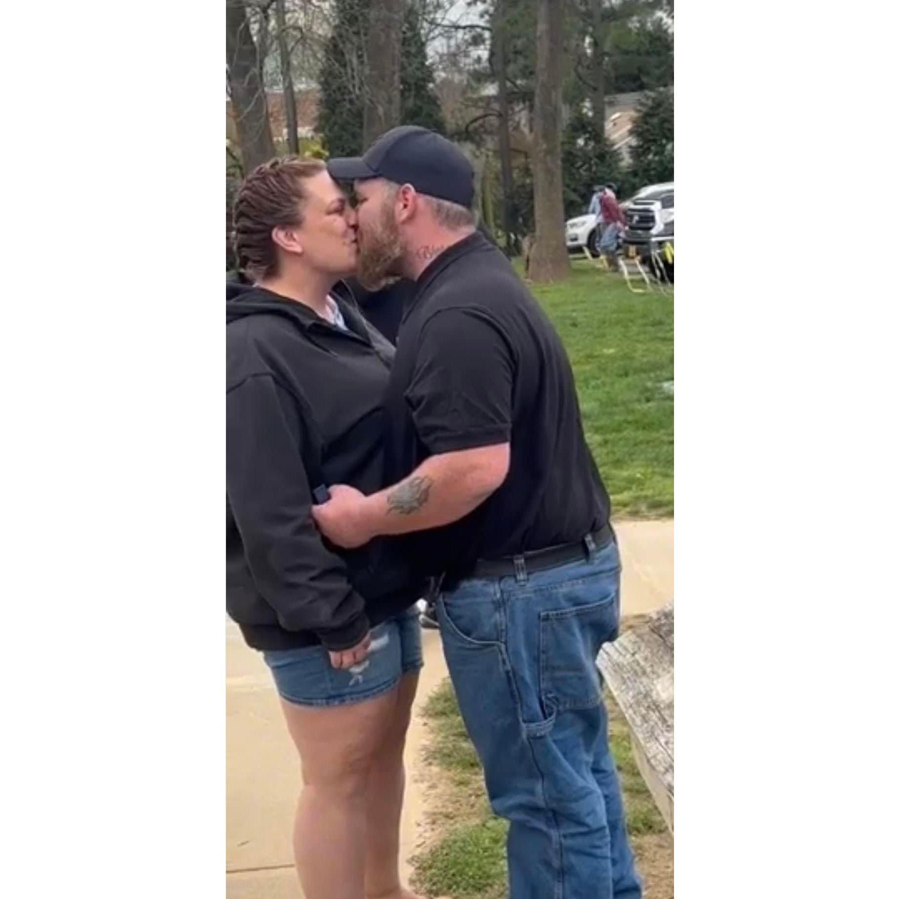 She said yes!