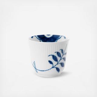 Blue Fluted Mega Thermal Cup