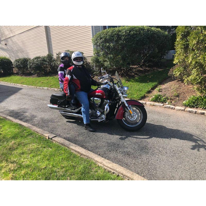 Our Ladybug.  Some of our best times together have been on 2 wheels.