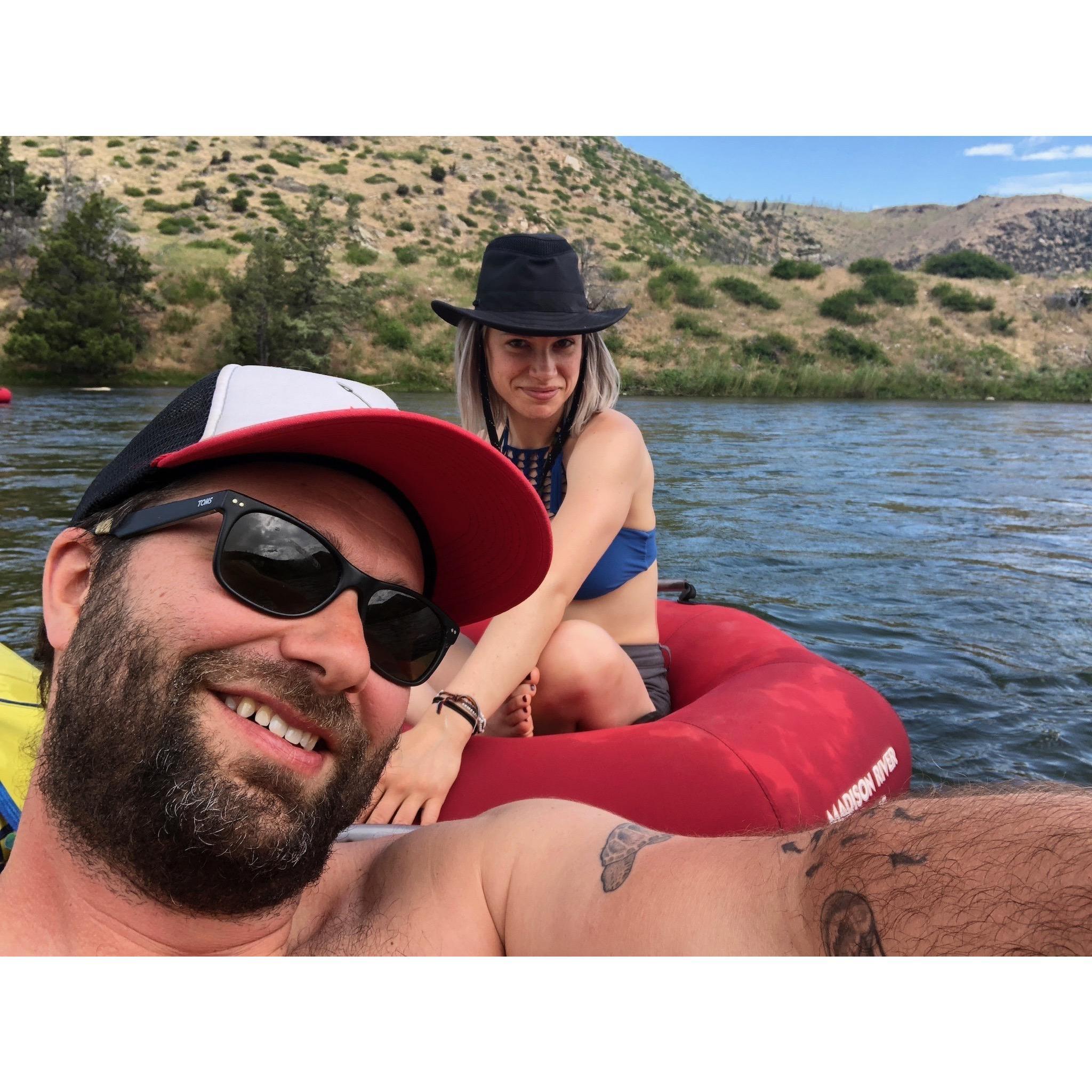 Floating through Montana