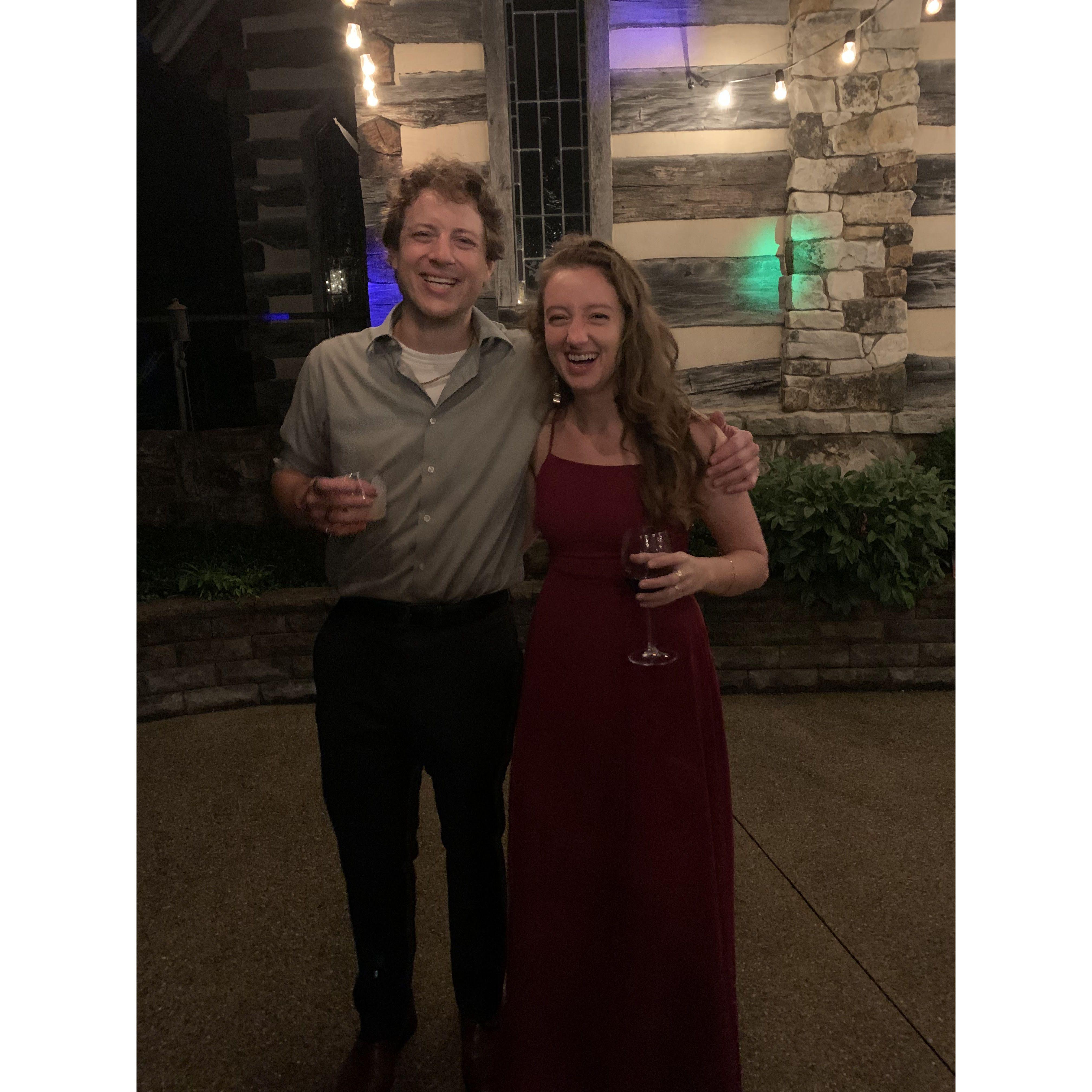 Sam's friend's wedding, 2023