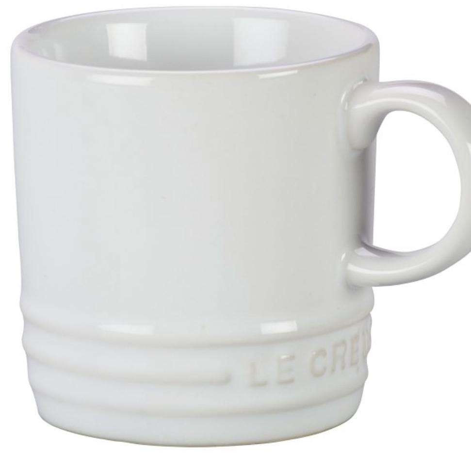 Le Creuset Espresso Cup - white
