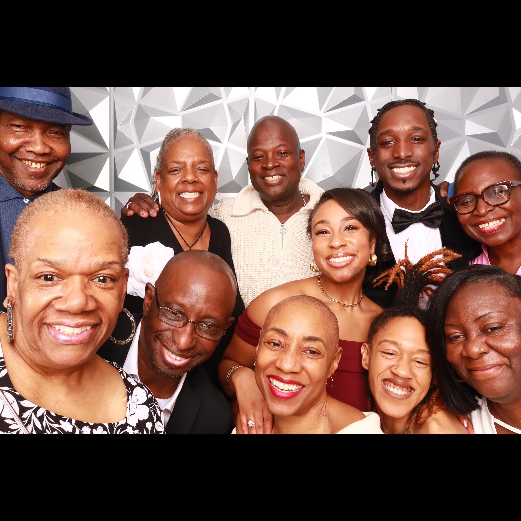 The best part of our love story? Sharing it with the people who mean the most.