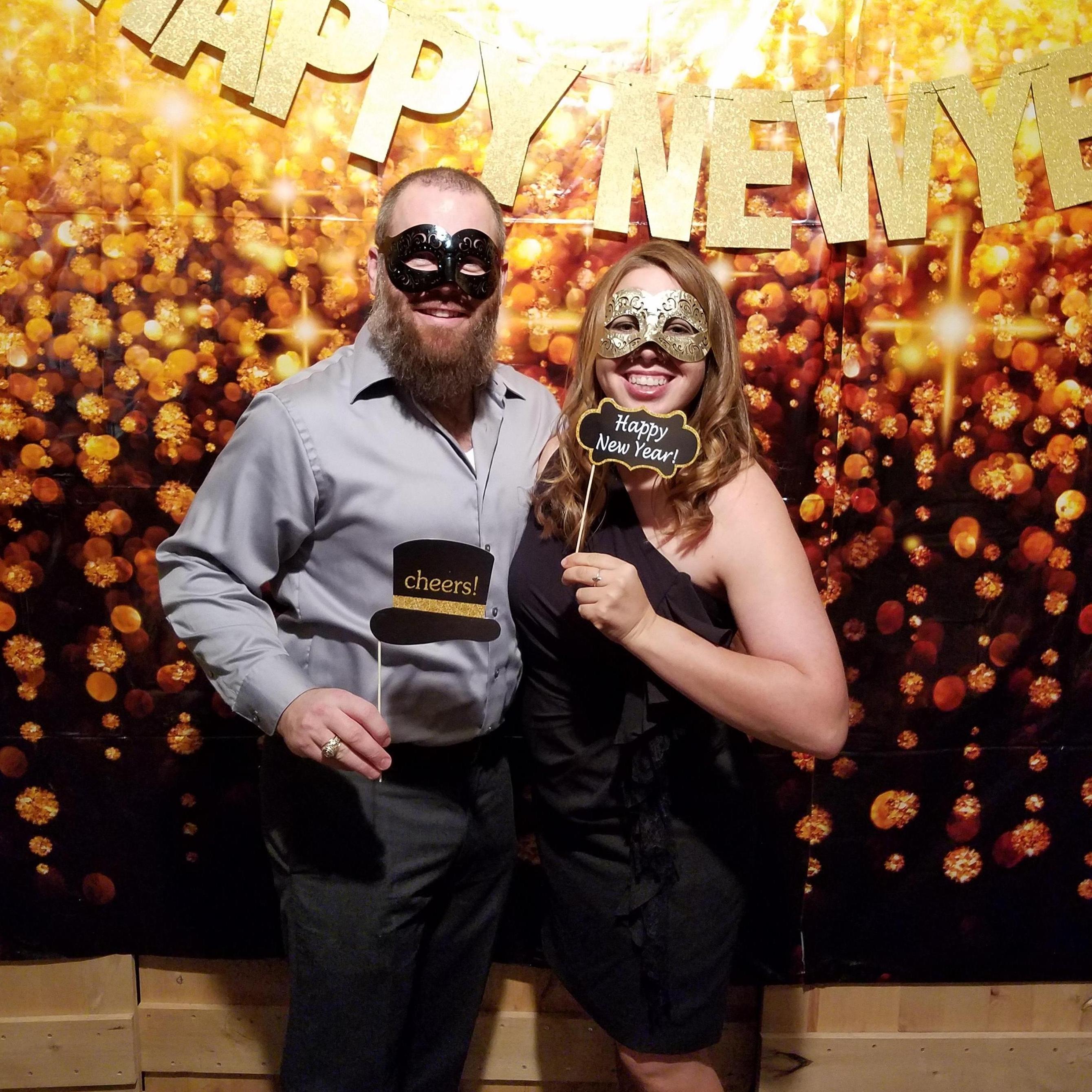 New Years Eve welcoming 2018