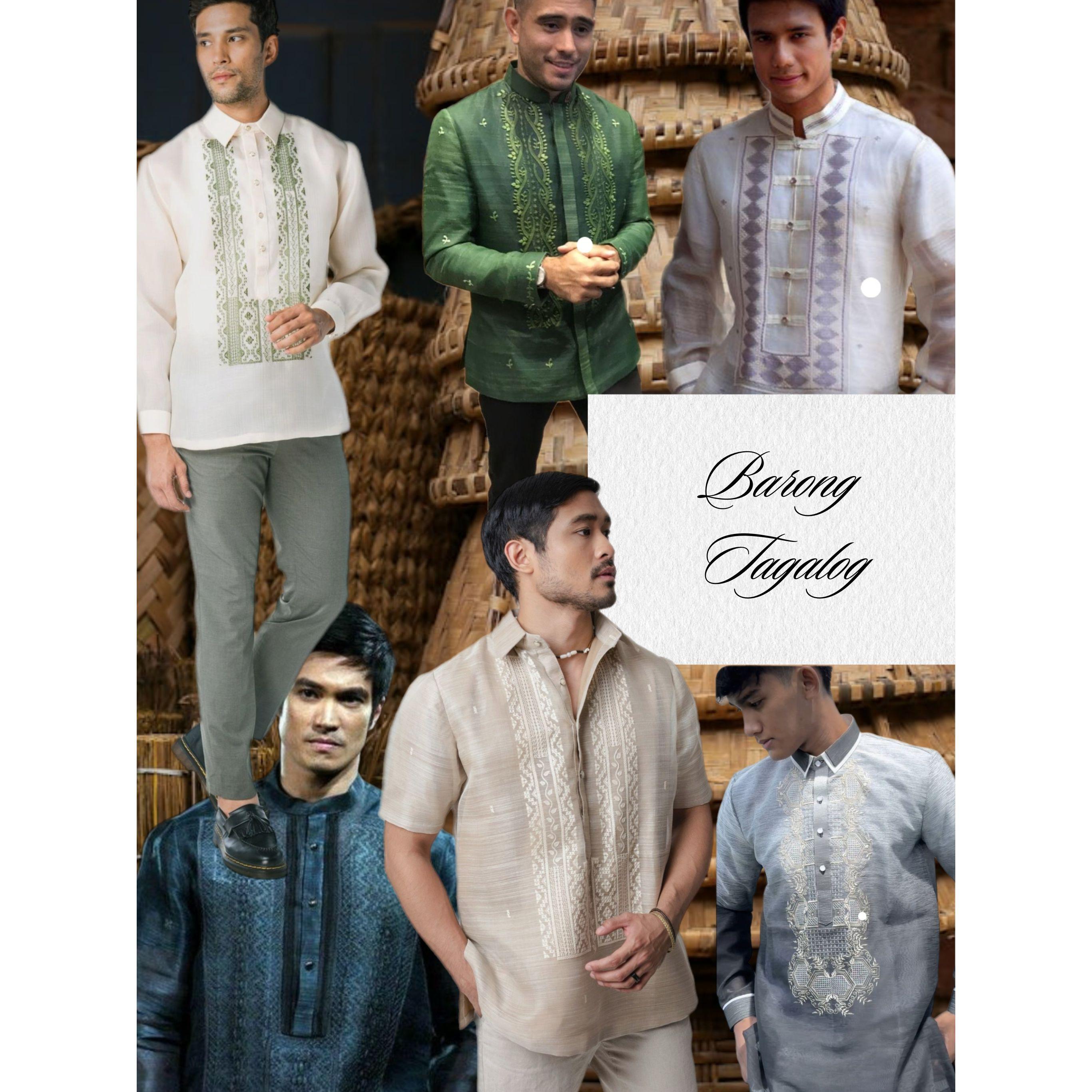 Men's Filipino attire