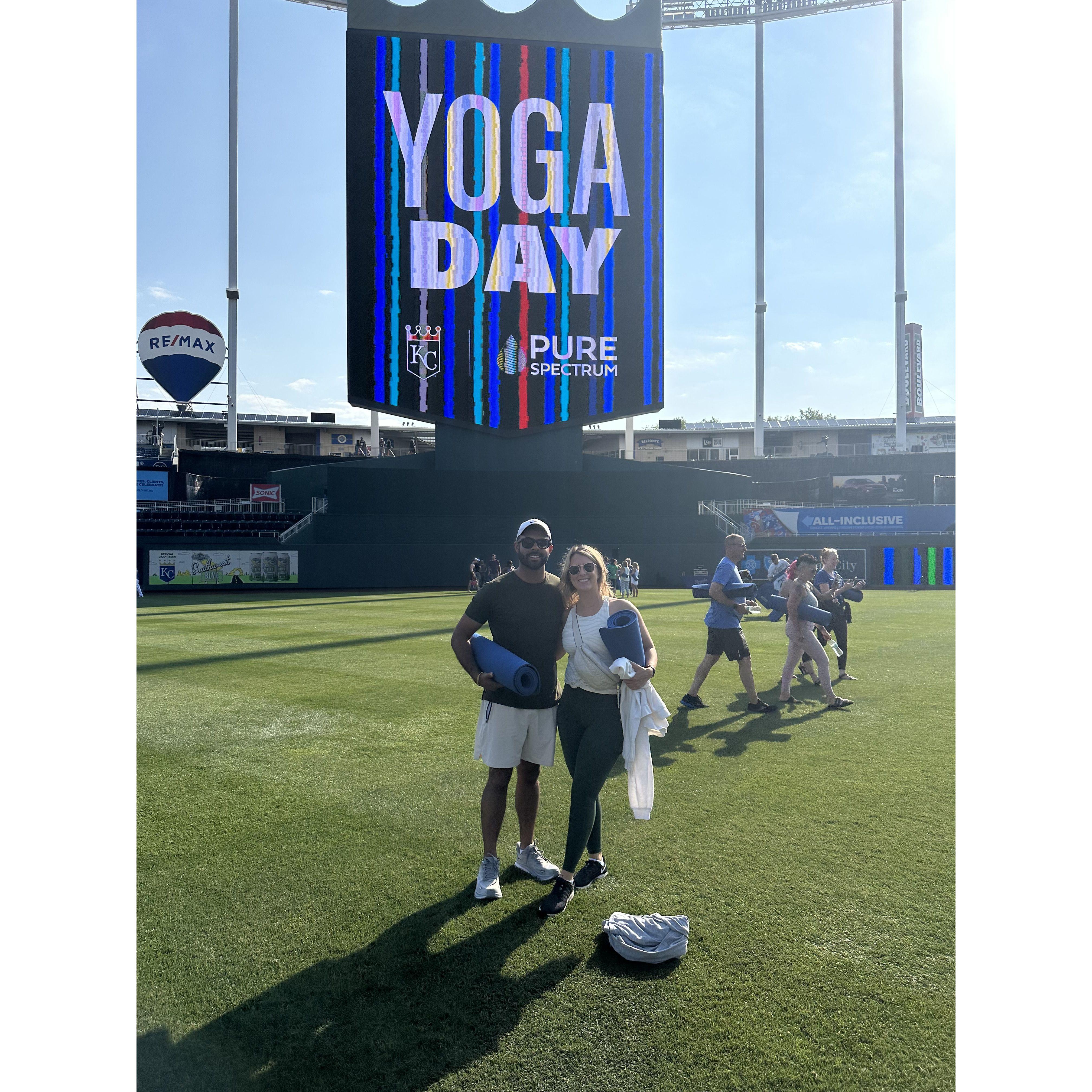 Yoga at the K