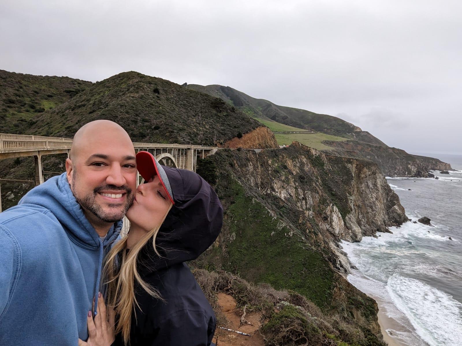 1st roadtrip together! Went up the CA coast to visit Michaels family in Santa Rosa, CA