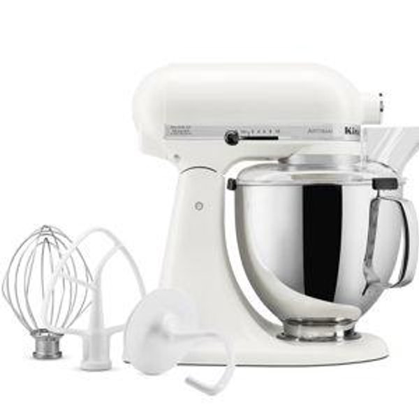 KitchenAid Artisan Series 5 Quart Tilt Head Stand Mixer, KSM150PS, Porcelain