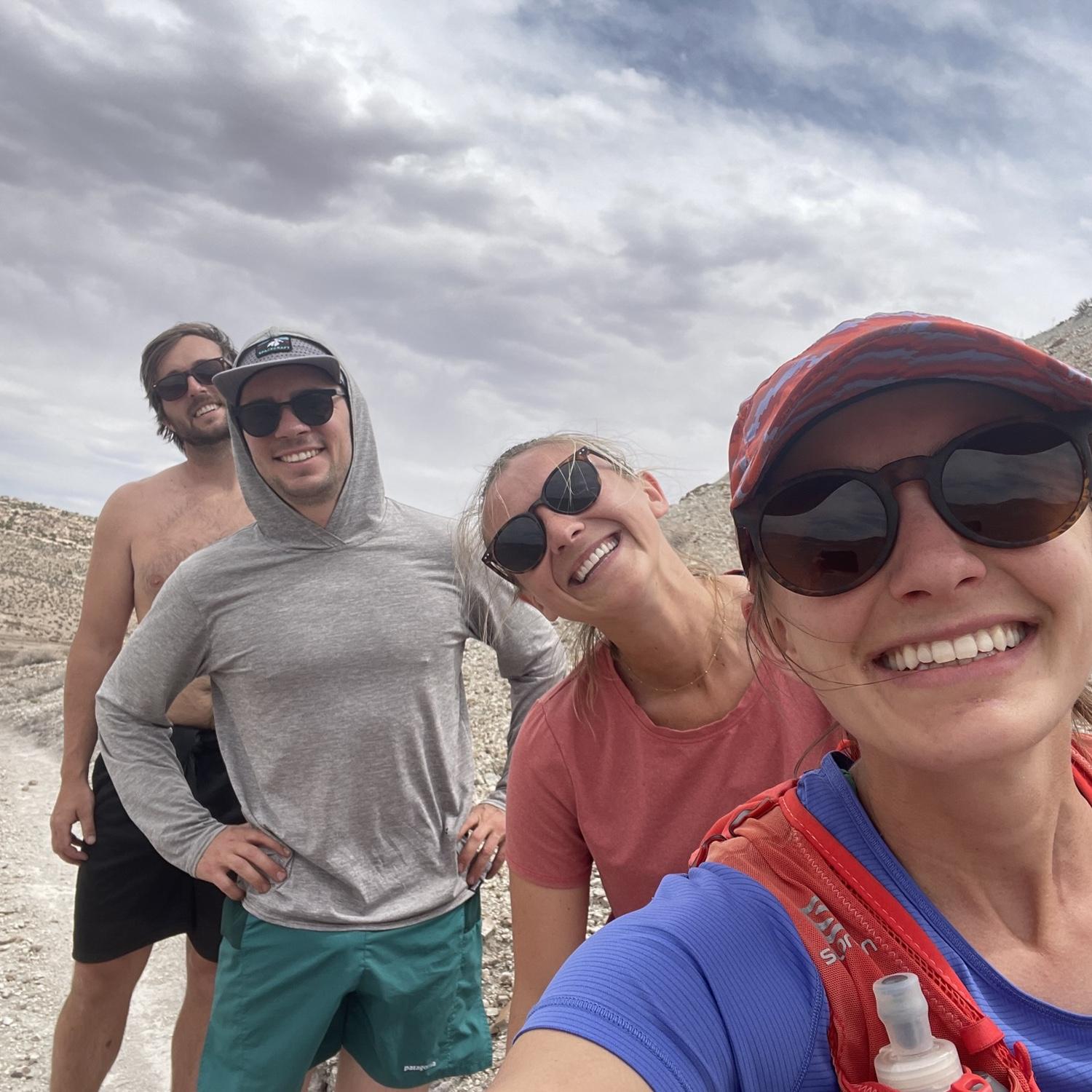 Moab trail running