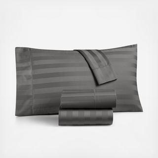 Charter Club - Damask Stripe 4-Piece Extra Deep Sheet Set