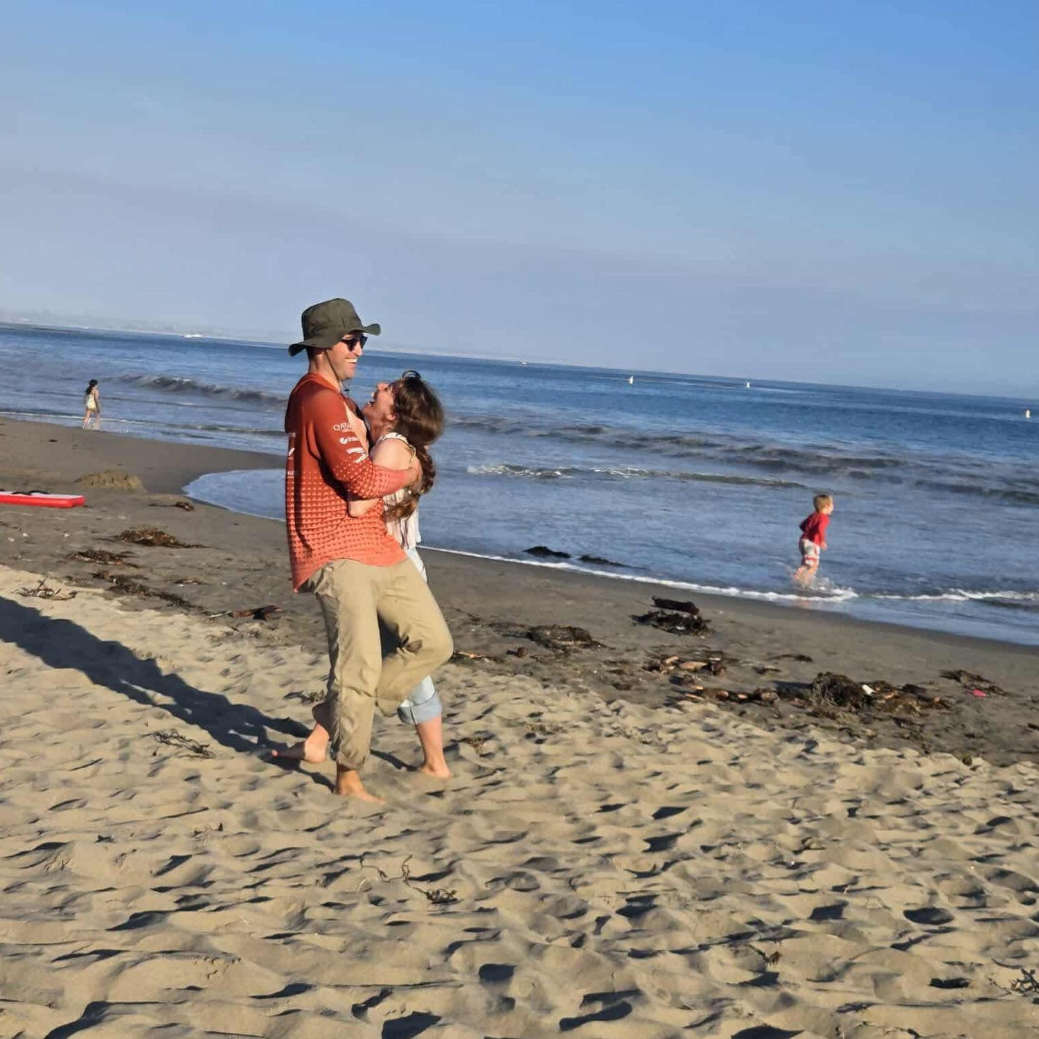 Dancing on the beach :)