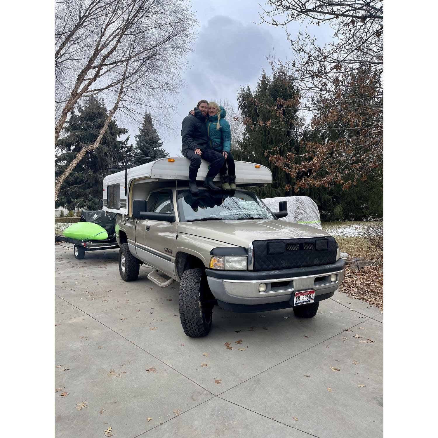 Right before we drove to AK