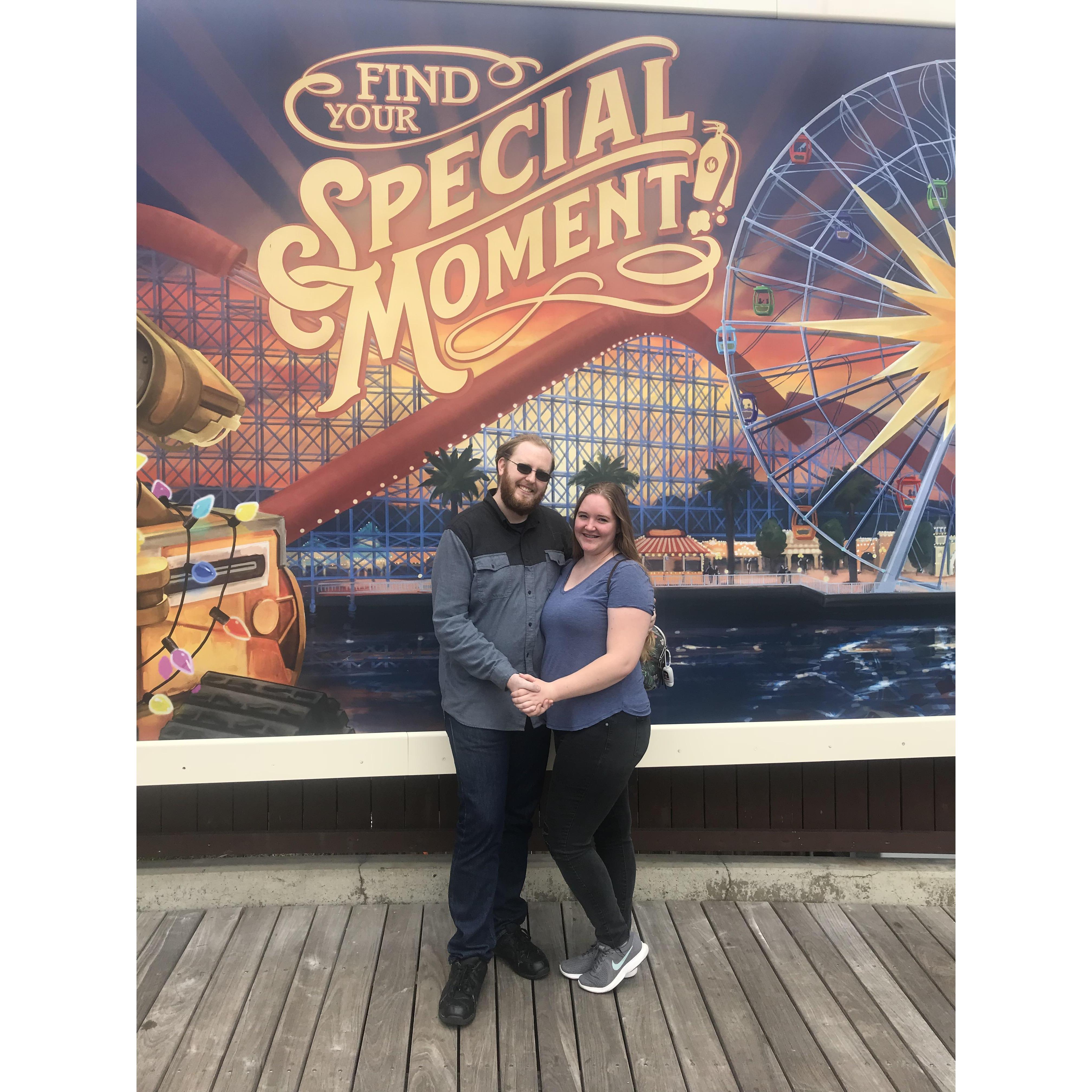 One of many Disneyland trips...