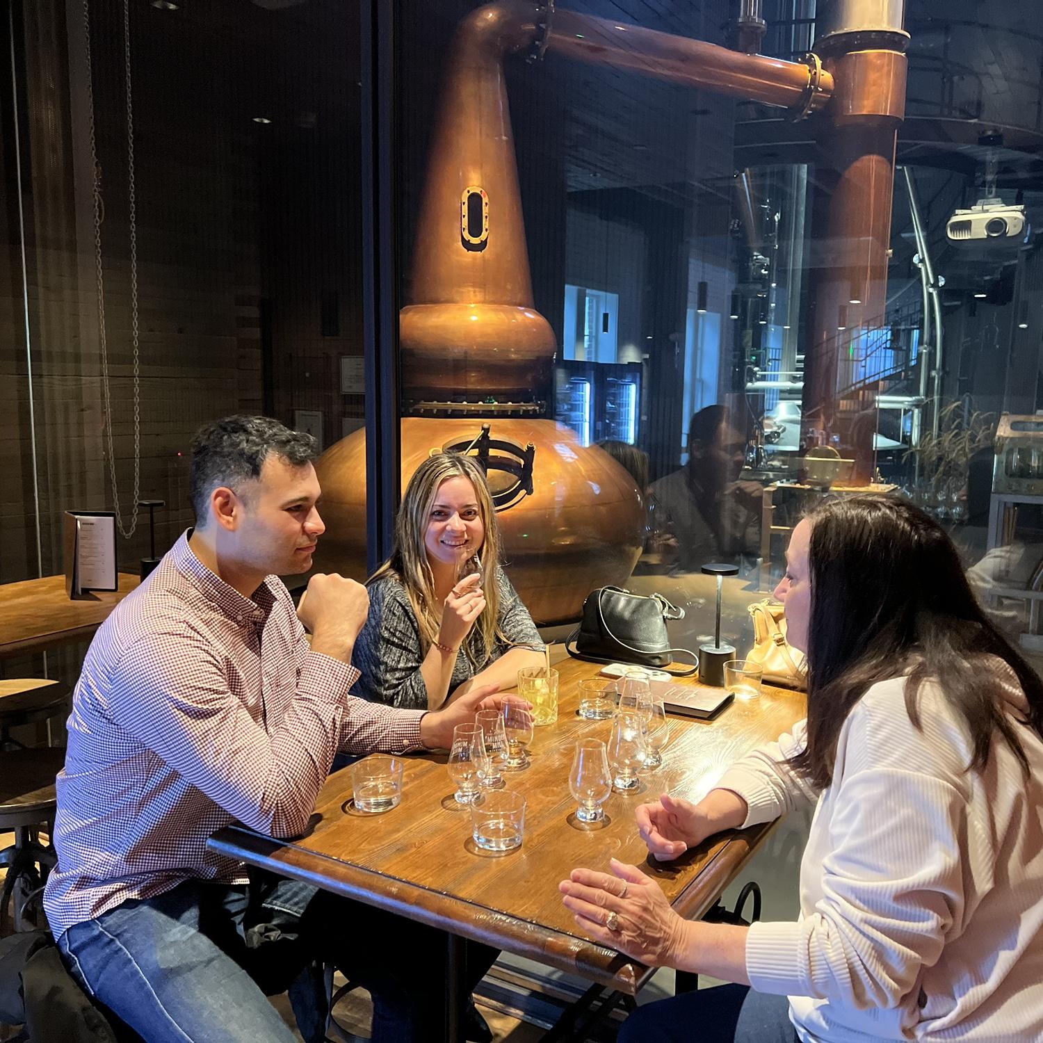 The trip Steven met Nicole's parents for the first time. Naturally, we ended up at a distillery!