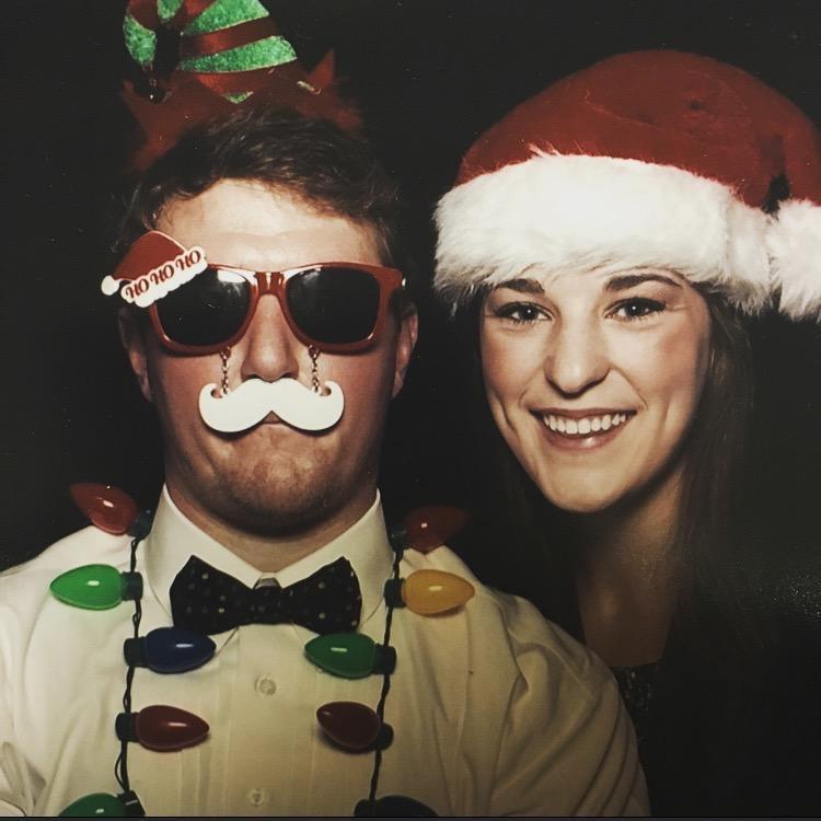 2015 - Clark and Rebekah's favorite formal every year was the Delt Christmas formal