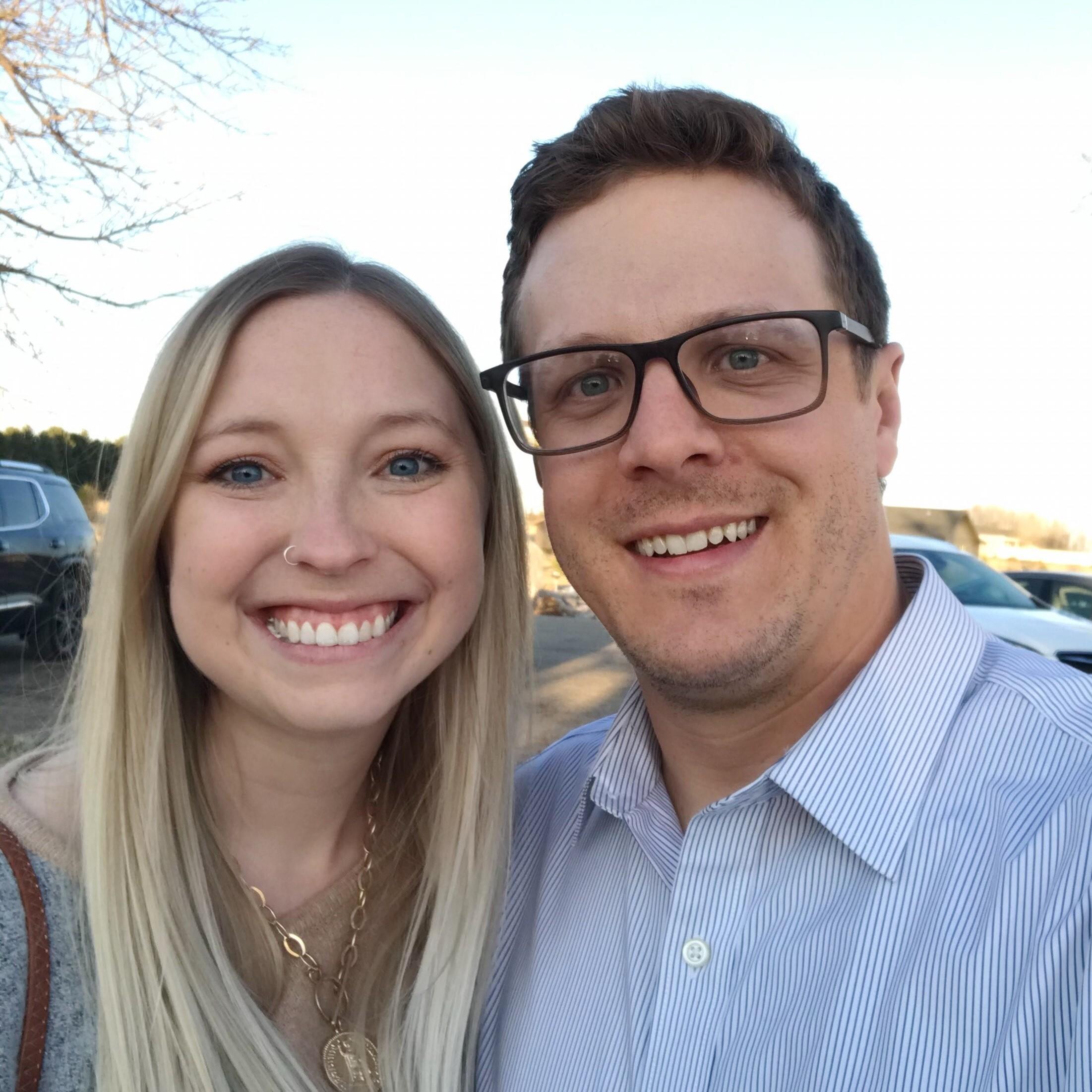 Our first wedding together!