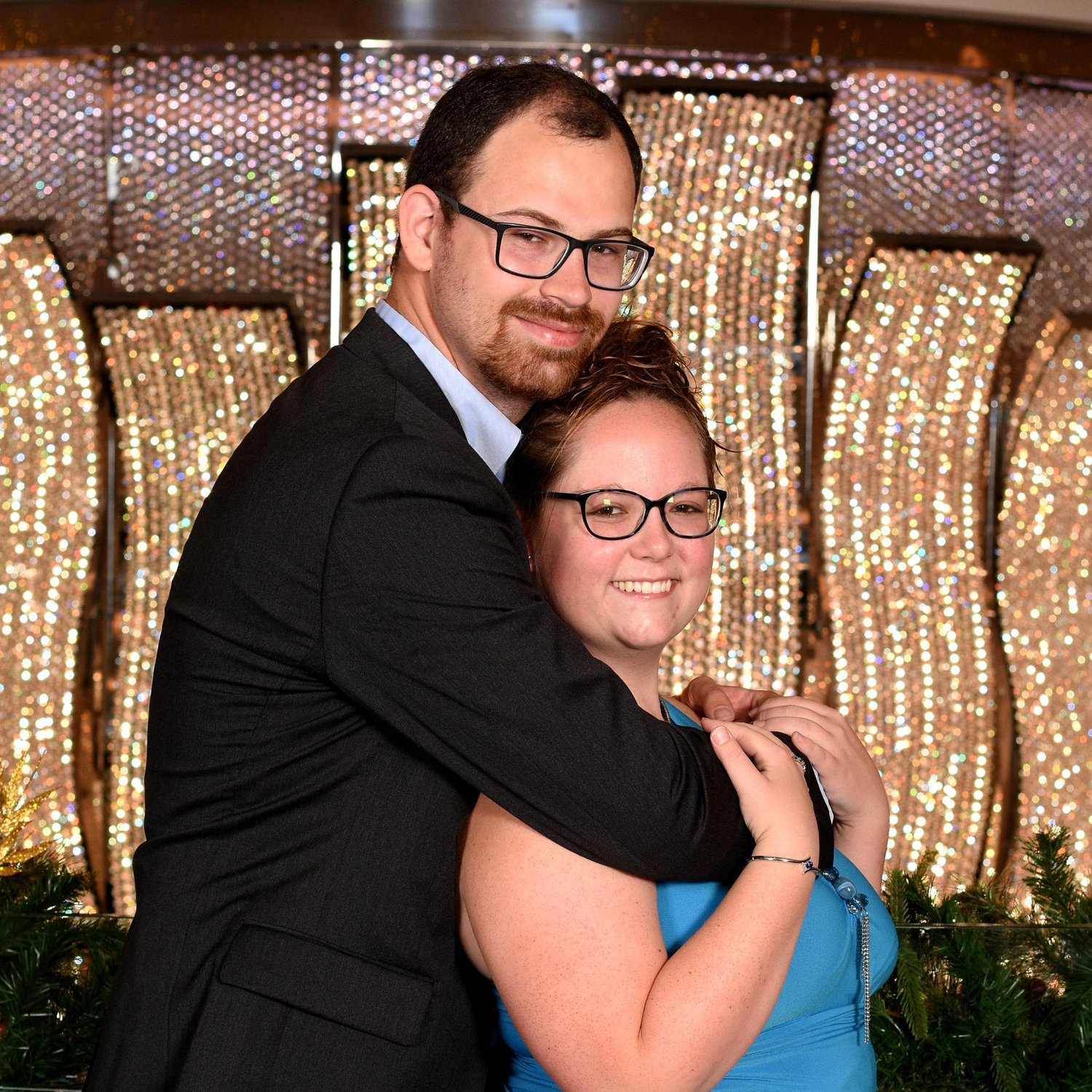 The night Eduardo Proposed and Jacqueline said  "YES"