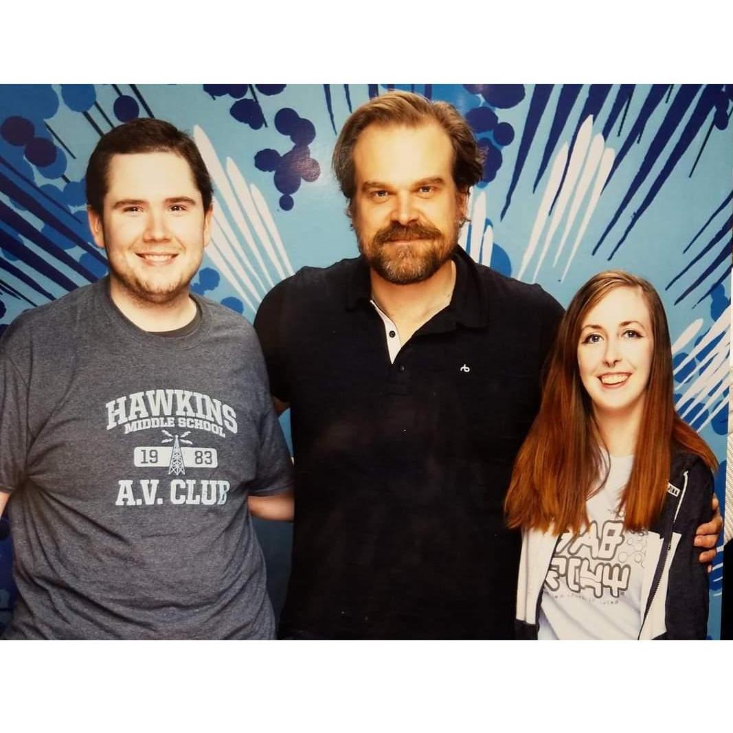 March 31, 2018: We met David Harbour!