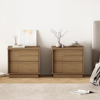 Horizon Modern Nightstand, Set of 2