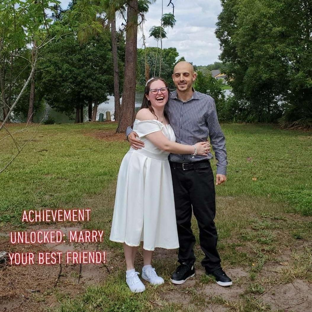 Our intimate, quick backyard wedding in 2021!