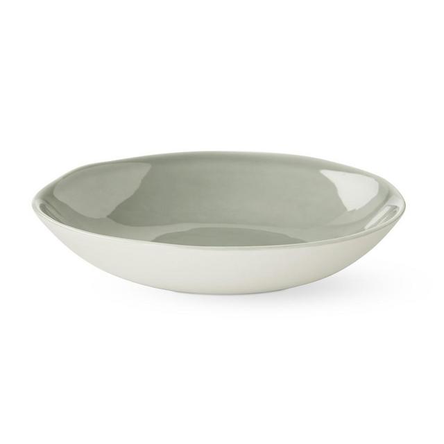 Jars Pasta Plates, Set of 4, Grey