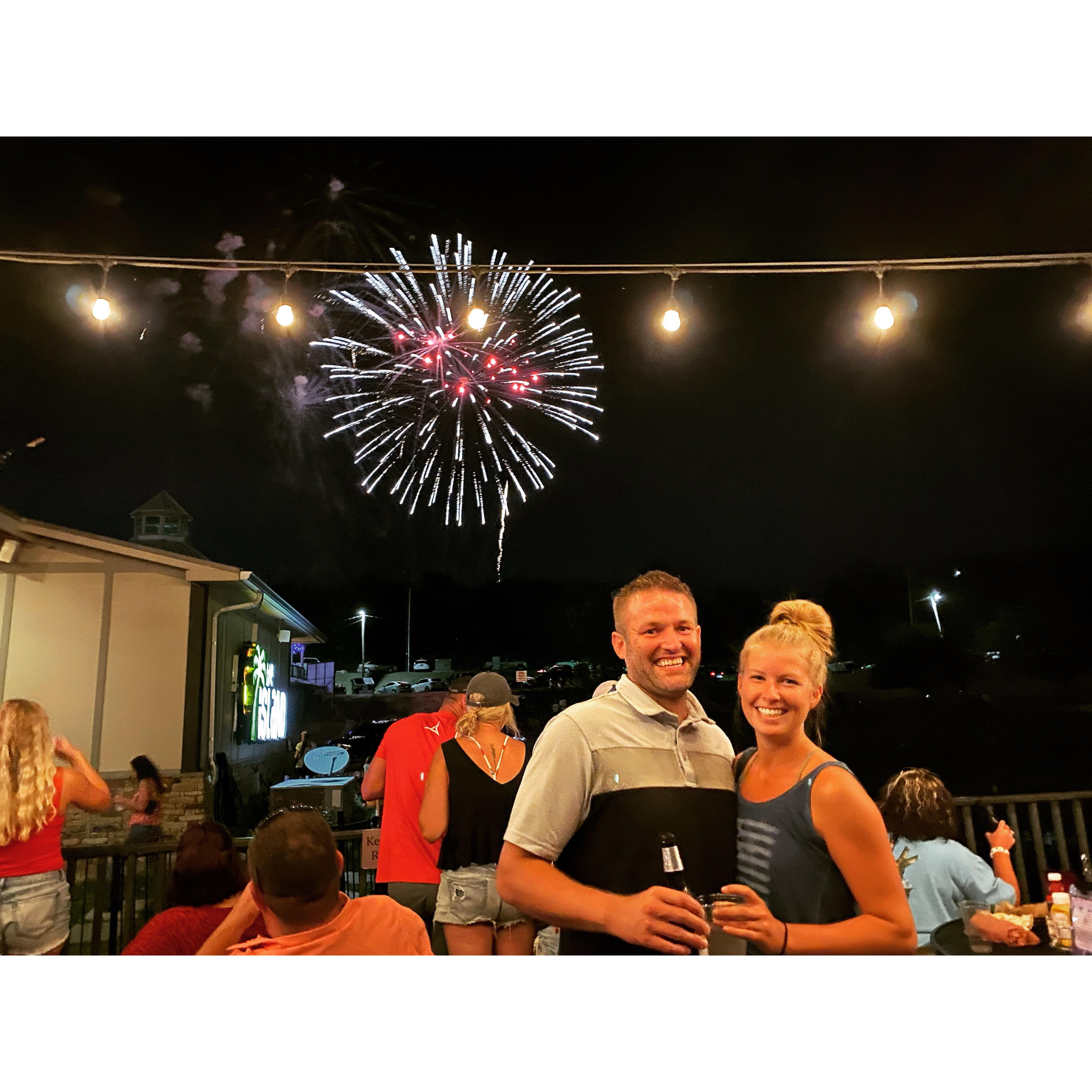 4th of July at the lake- 2021