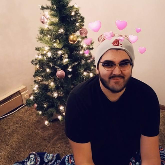 Our first Christmas tree in our new apartment together
Christmas 2018
