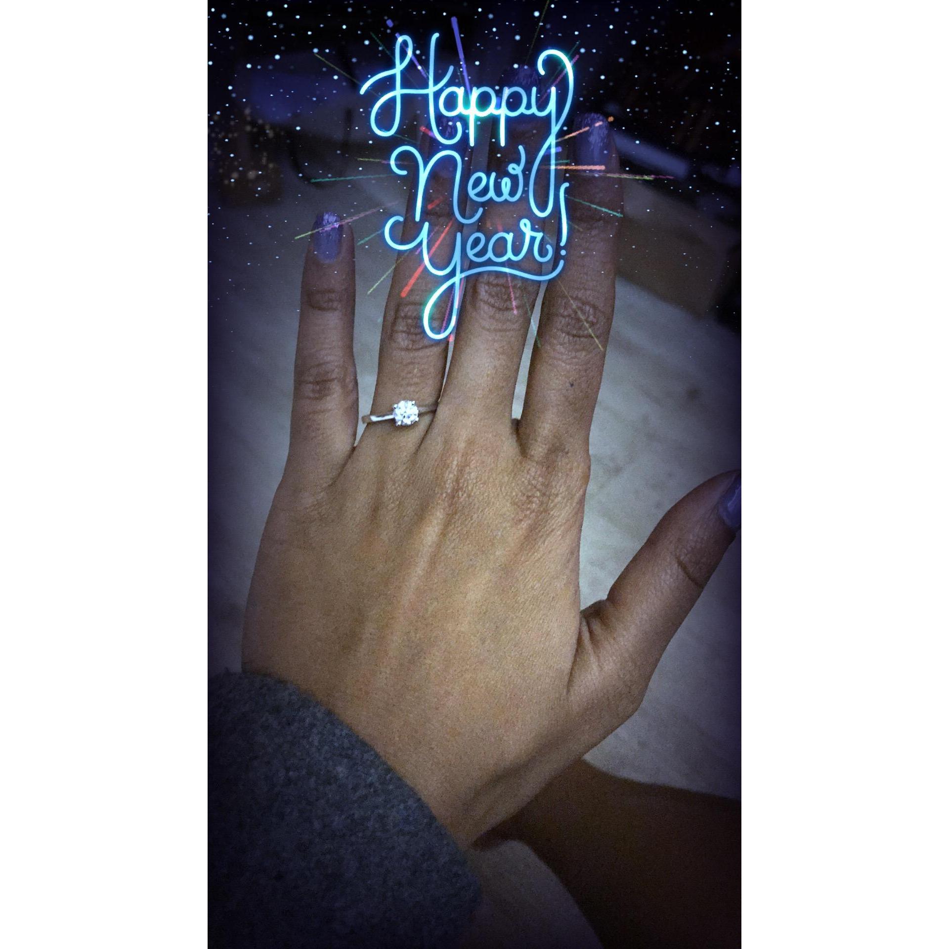 Started the new year with a promise <3