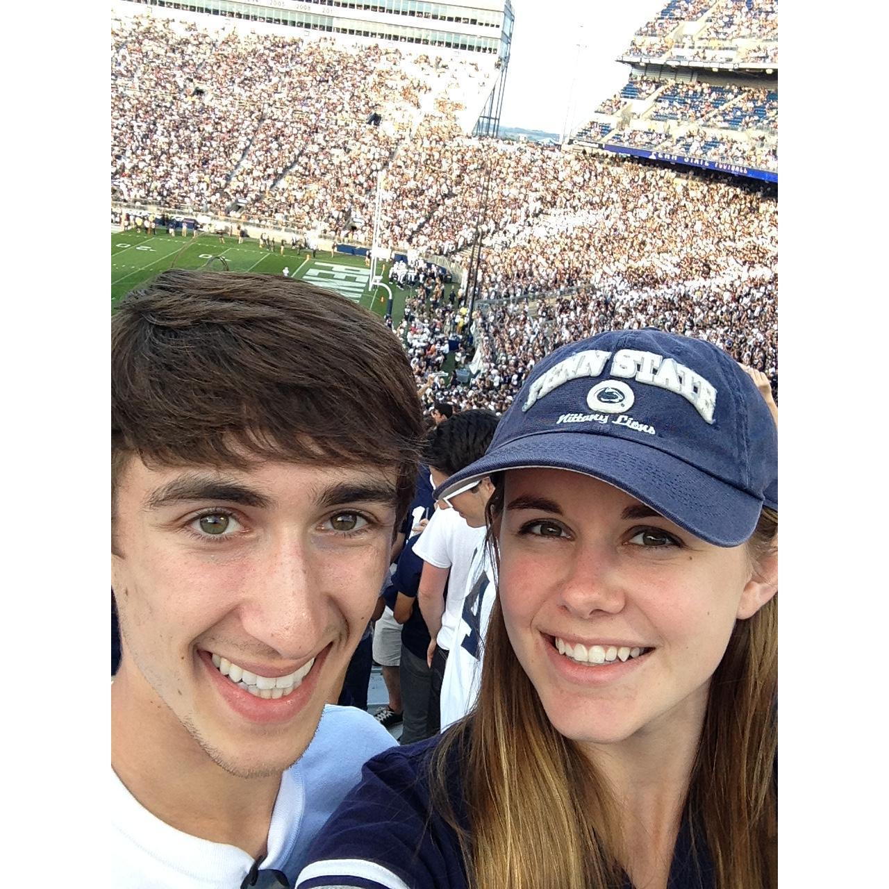 PSU Football Game - Senior Year - 2014