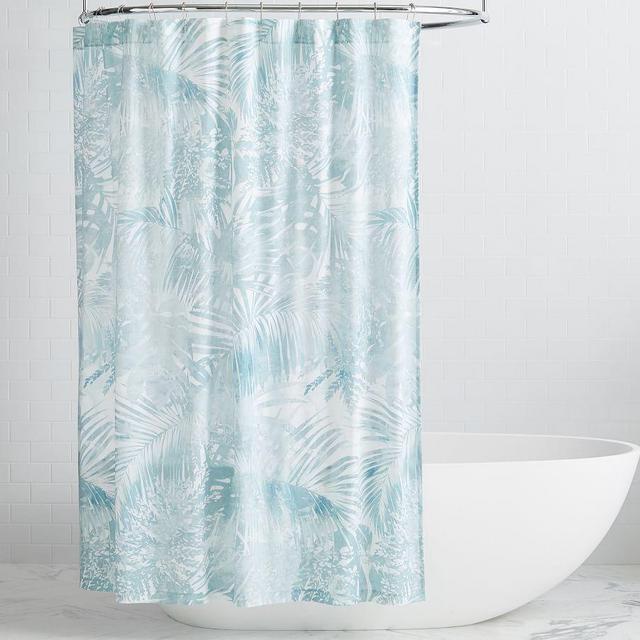 Layla Organic Cotton Shower Curtain, 72x72"