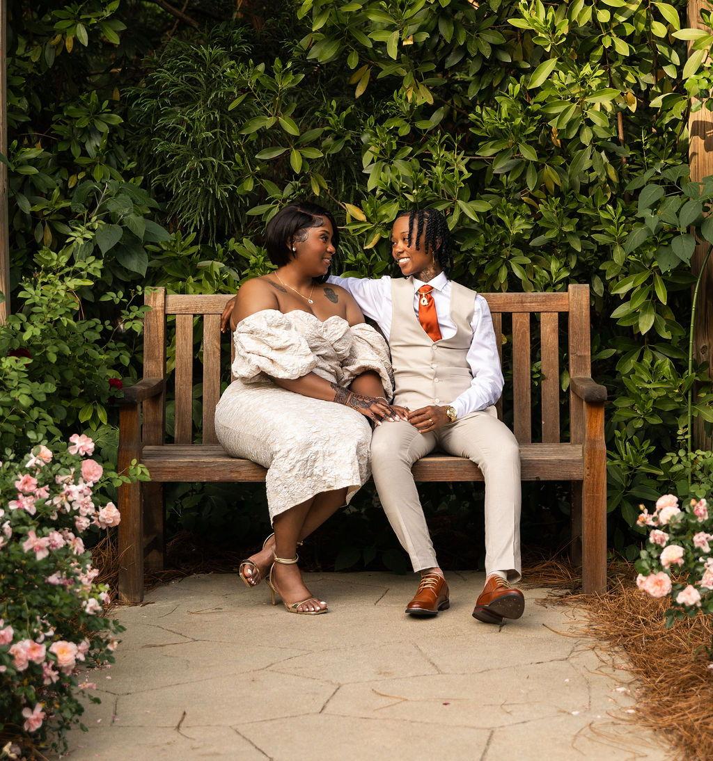 The Wedding Website of Qondra Banks and Iesha Ferguson