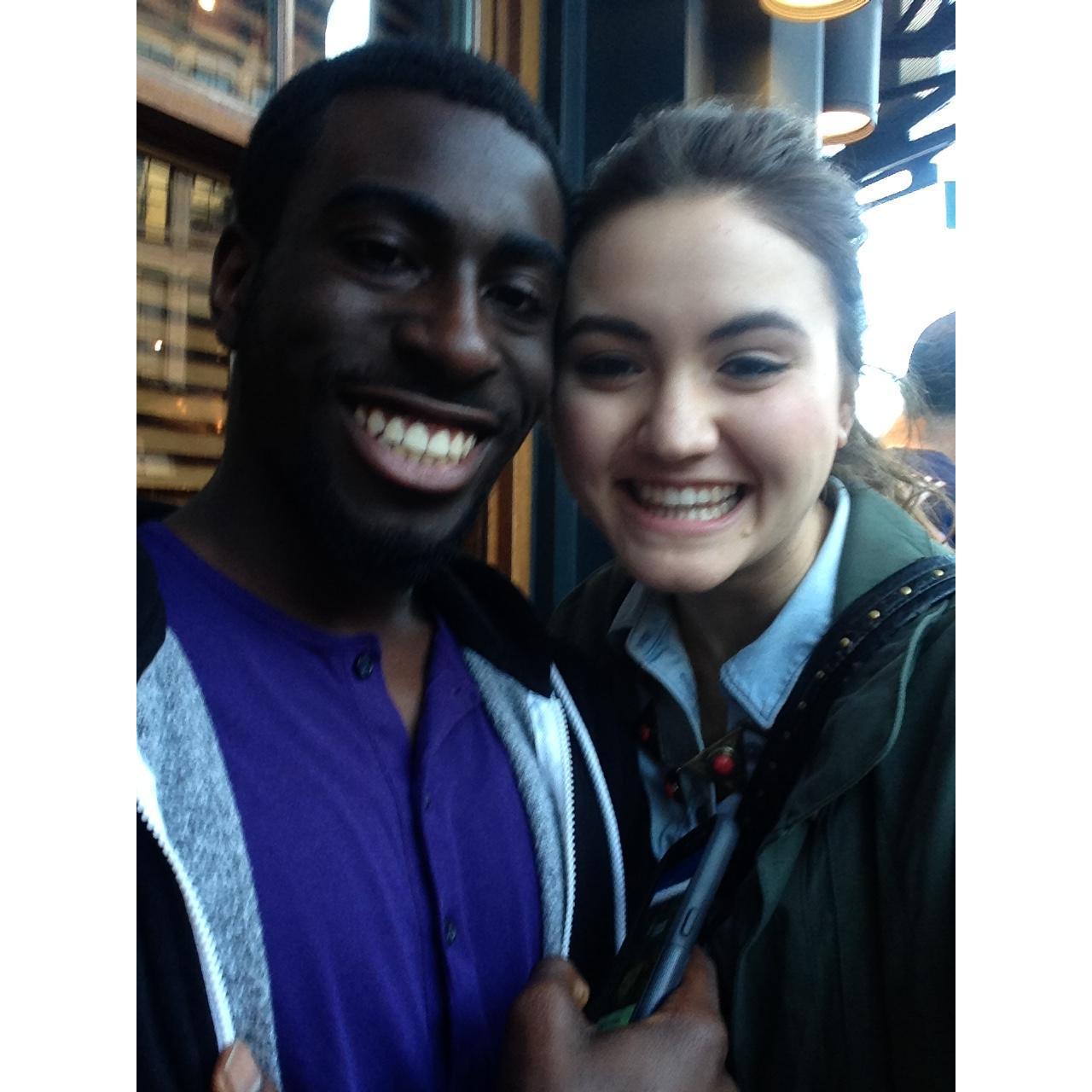 Way back to when we weren't dating yet, but one of us knew that we would be soon (that'd be me--McKayla)