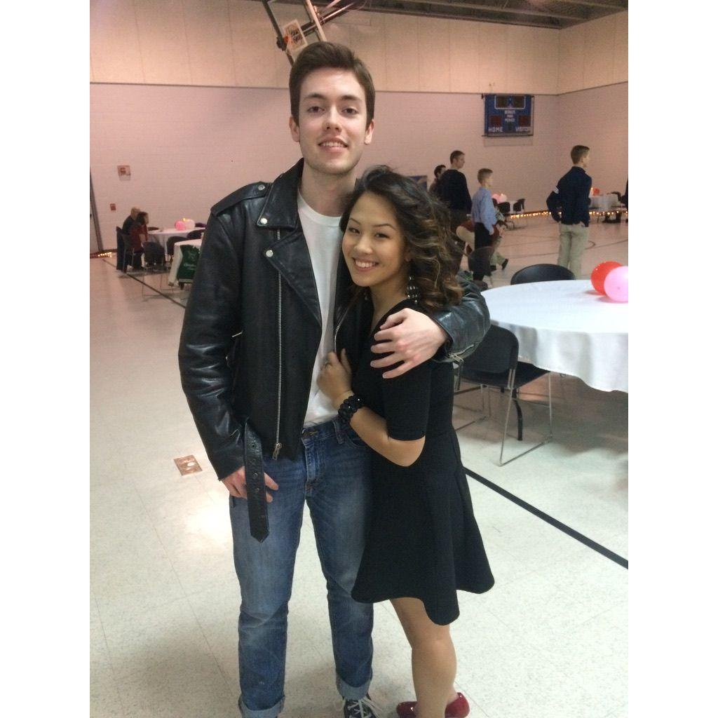 Our first picture as an "official" couple, Valentine's Day 2016 <3