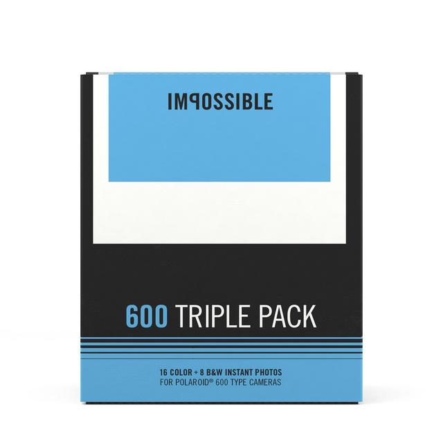 Impossible Polaroid 600 Film Triple Pack