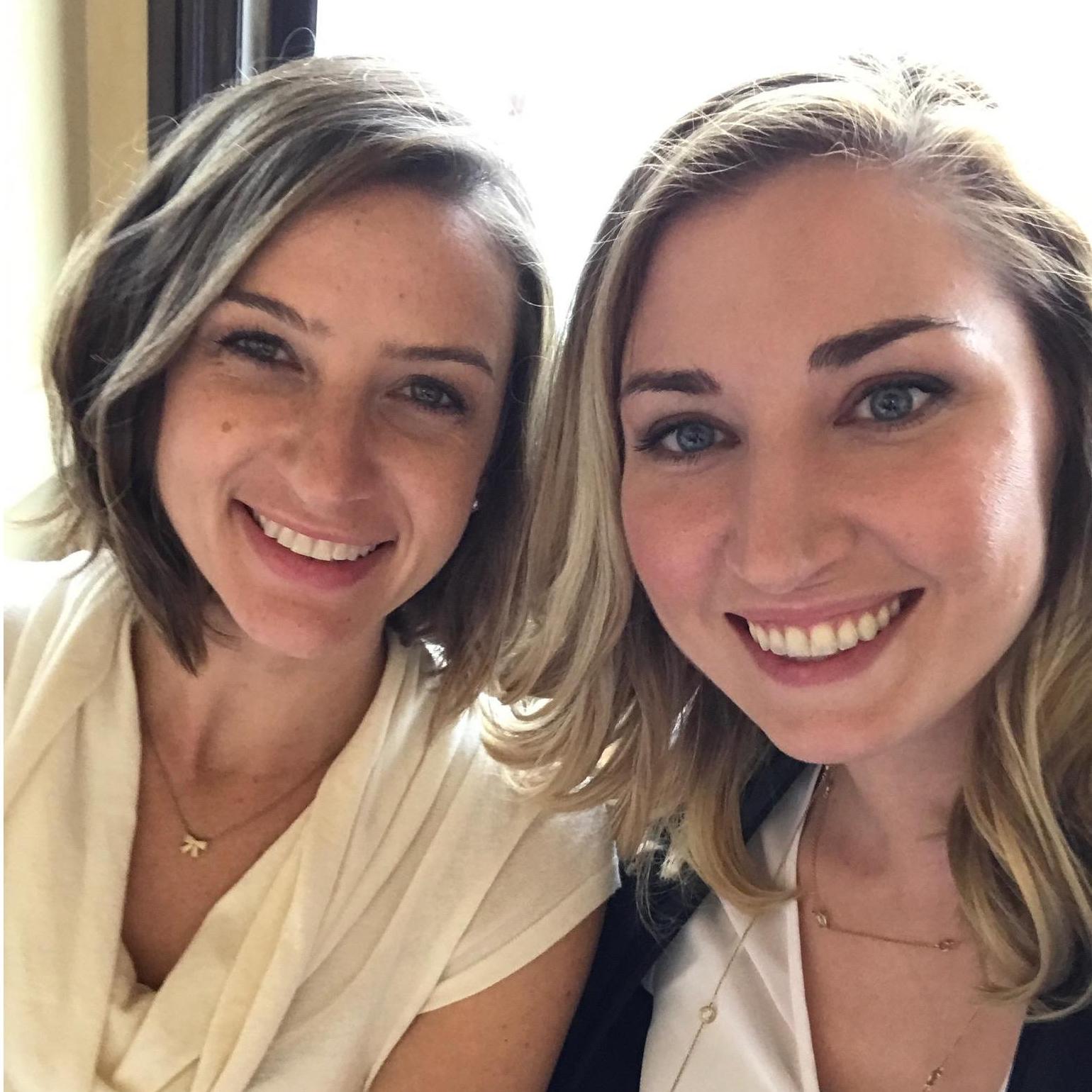 BFFs and co-founders (Danielle & Liz)