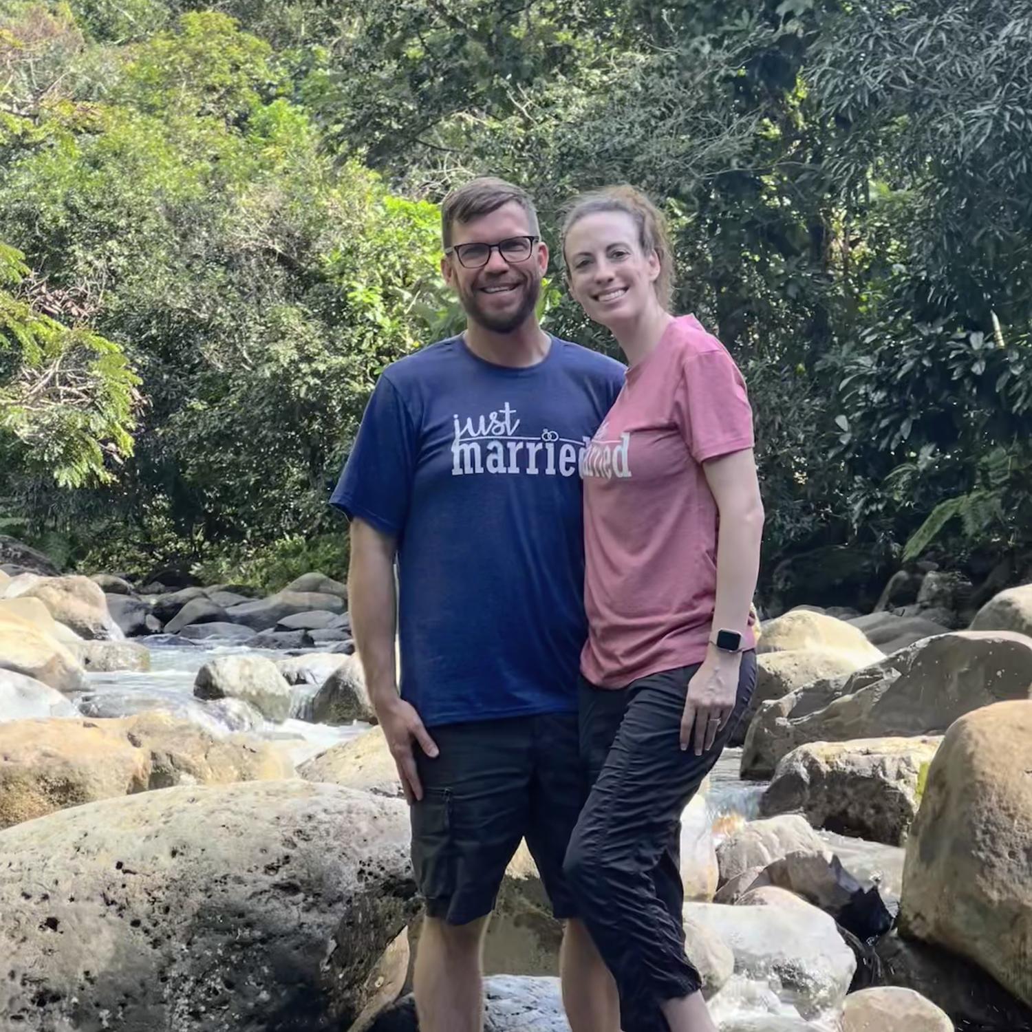 Our first day married in Puerto Rico