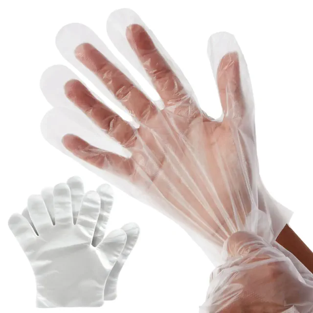 Juvale 100-Pack Disposable Food Safe Gloves for Cooking, Kitchen Prep and Baking