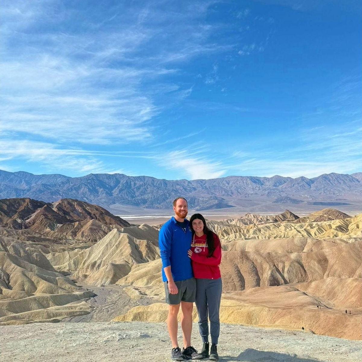 On the way to Death Valley