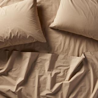 300-Thread Count Organic Percale 4-Piece Sheet Set
