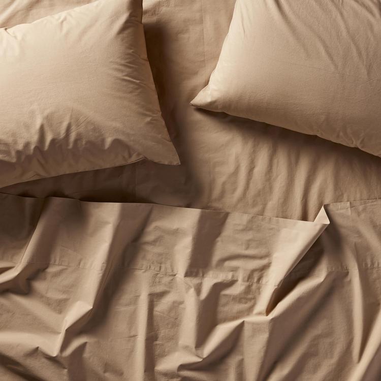 300 Thread Count Organic Percale Duvet Cover