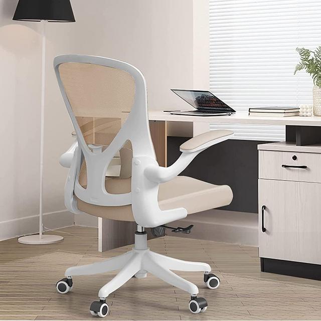 SICHY AGE Office Chair Ergonomic Office Chair Tilt Function Adjustable Flip-Up Arms, Cushion for Lumbar Support Office Chairs, 360 Degree Swivel Desk Chairs
