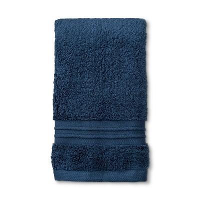 Spa Stripe Hand Towel Dark Blue - Fieldcrest®