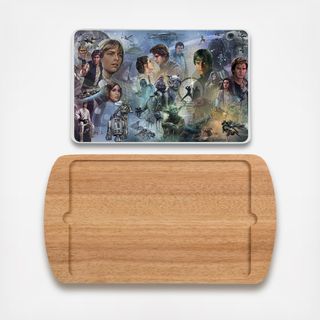Star Wars Billboard Glass Top Serving Tray