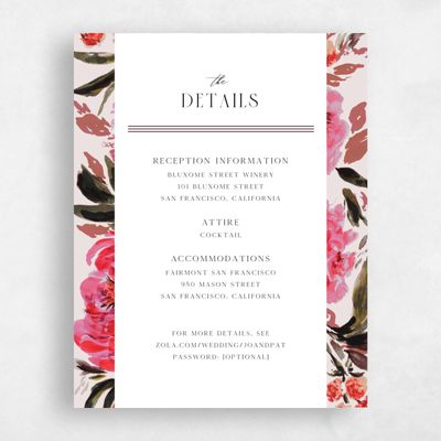 Light Mauve, Purple Wedding Enclosure - Waverly