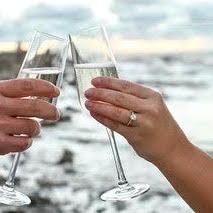 Cheers to forever!
