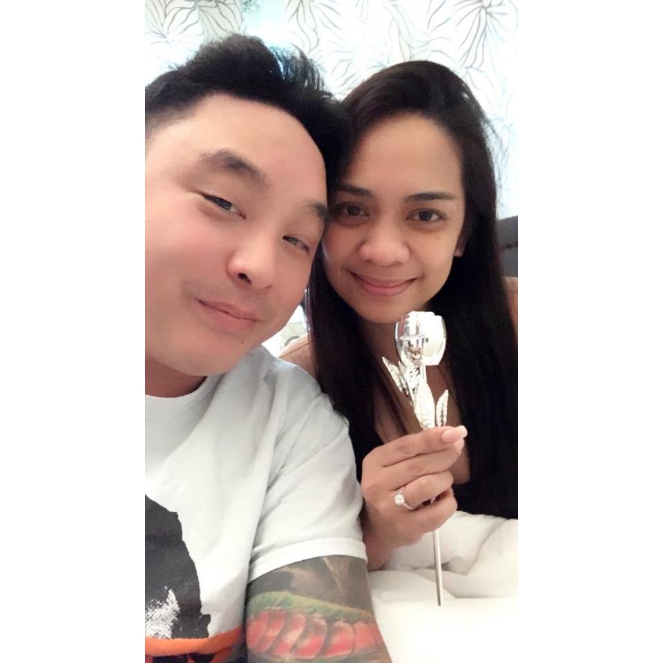 The day we got engaged.