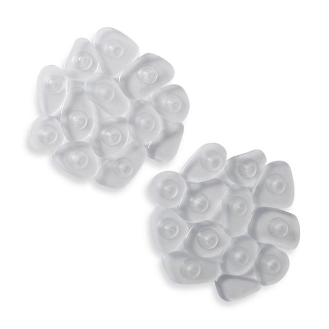 Puddles 6-Pack Clear Bath Tub Appliques
