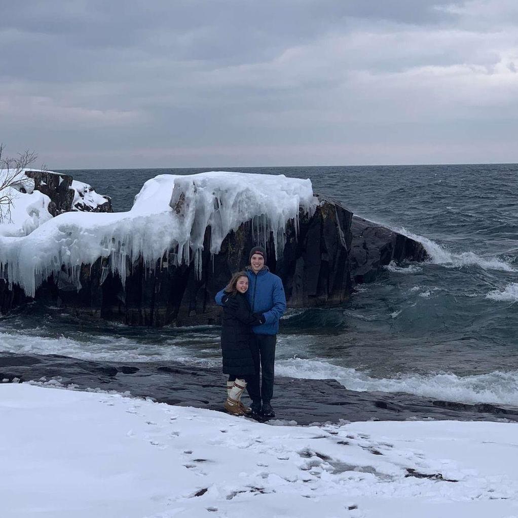 A very cold and windy date.