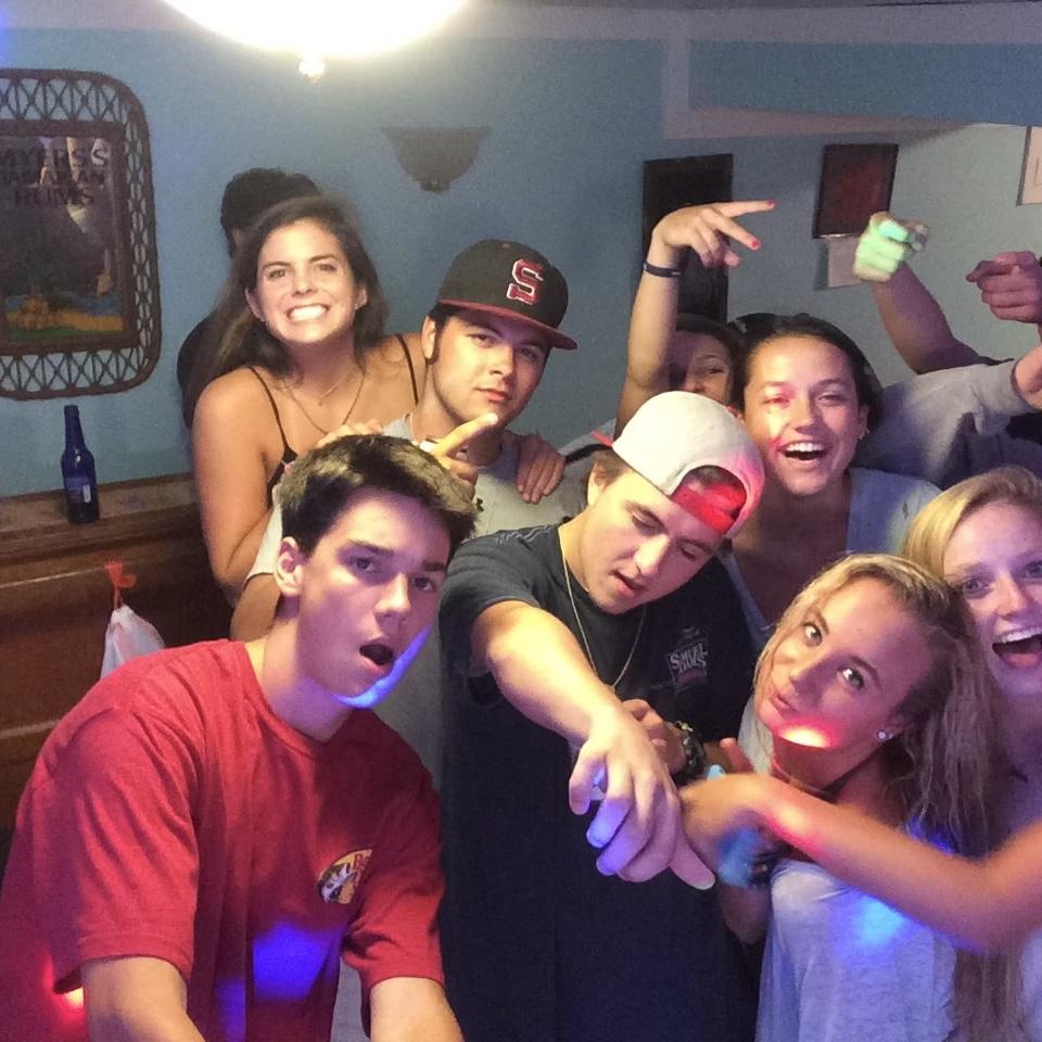 High school with friends:)